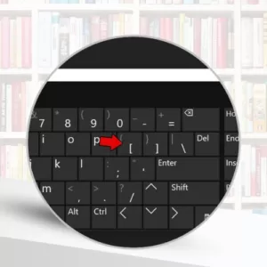 Como sacar los corchetes en el teclado