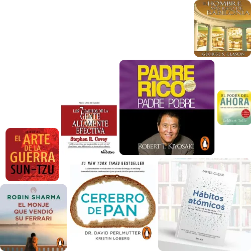 Portadas de Audiolibros de economía y finanzas